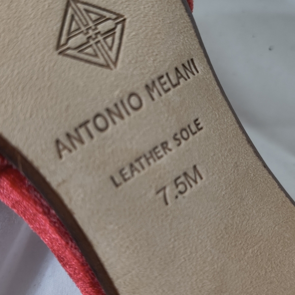 Antonio Melani Gentry Red Velvet Bow Slingback Pumps - Picture 2 of 9